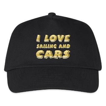 Sail - Kids’ Baseball Cap - black - Front