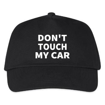 Car - Kids’ Baseball Cap - black - Front