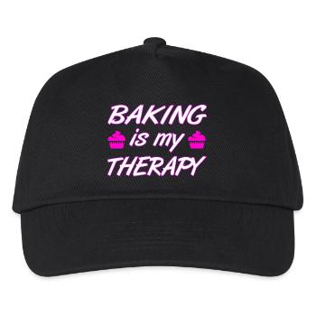 Bake - Kids’ Baseball Cap - black - Front