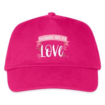musical theater actress singing gift - Kids’ Baseball Cap - fuchsia - Front