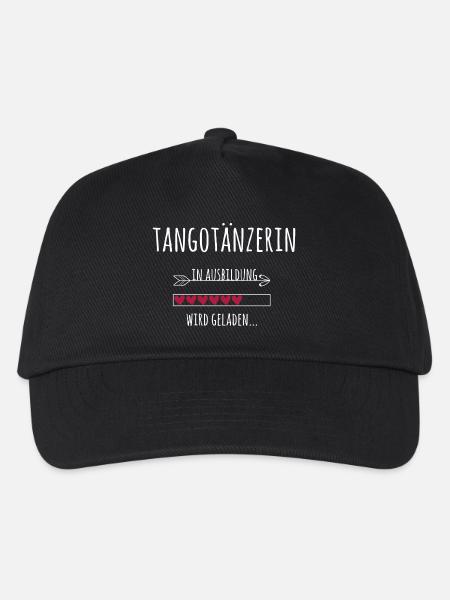 Tangotänzerin in Ausbildung / Geschenk Tango Tanz - Kinder Basecap - Schwarz