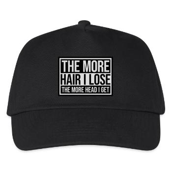 J’ai plus de tête - Casquette de baseball Enfant - noir - Devant