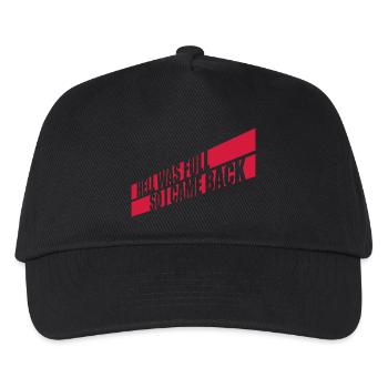 hell was full Zitat - Kinder Basecap - Schwarz - Vorne