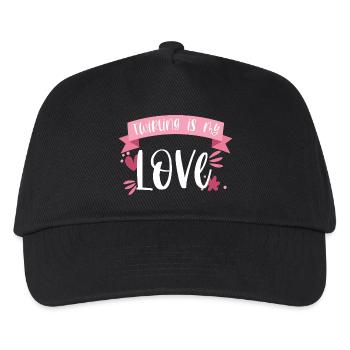 Baton Twirling Sports Passion Gift - Kids’ Baseball Cap - black - Front