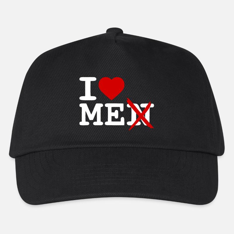 I love me - Kinder Basecap - Schwarz