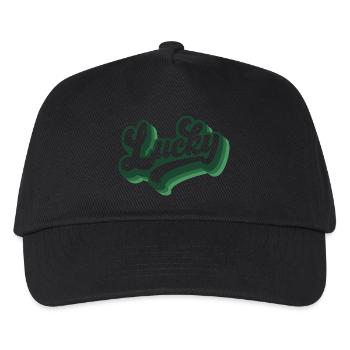 St. Patrick’s Day Gift Shamrock Men, Women, Kids - Kids’ Baseball Cap - black - Front