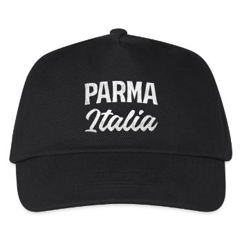 Parma Italia Vintage Script - Kids’ Baseball Cap - black - Front