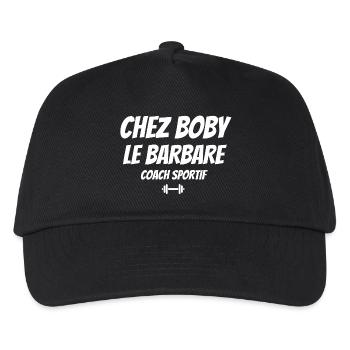 musculation, coach sportif, coach humour - Casquette de baseball Enfant - noir - Devant