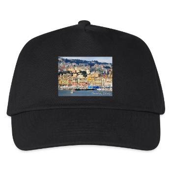 Genoa Italy – GENOA Italy Port - Kids’ Baseball Cap - black - Front