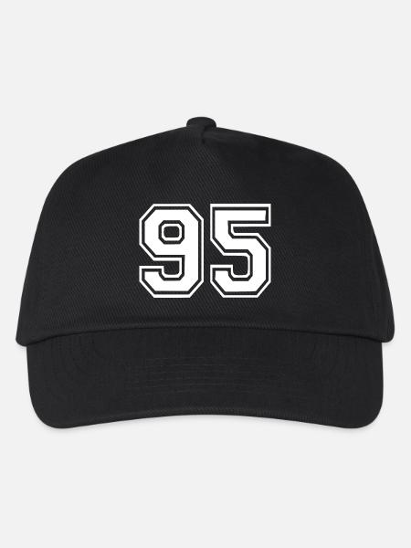 95 - Kinder Basecap - Schwarz
