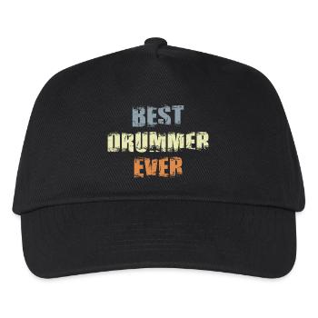 Meilleur batteur - Casquette de baseball Enfant - noir - Devant