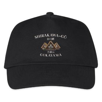 Shirakawa-gō and Gokayama Villages, Japan World Heritage - Kids’ Baseball Cap - black - Front