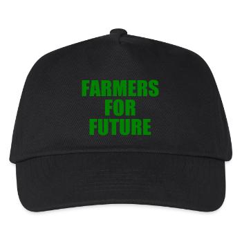 farmers for future - Kinder Basecap - Schwarz - Vorne