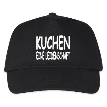Cake - Kids’ Baseball Cap - black - Front