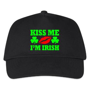 Kiss me im irish - Kids’ Baseball Cap - black - Front