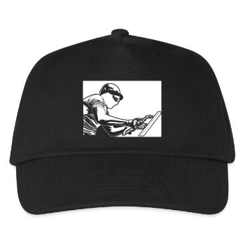 Weld - Kids’ Baseball Cap - black - Front