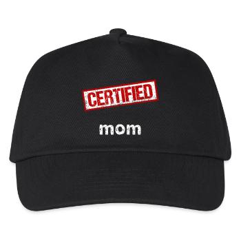 Mama - Kinder Basecap - Schwarz - Vorne