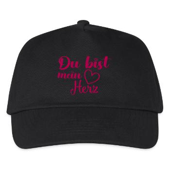 You are my heart - Kids’ Baseball Cap - black - Front