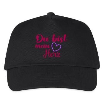 You are my heart - Kids’ Baseball Cap - black - Front