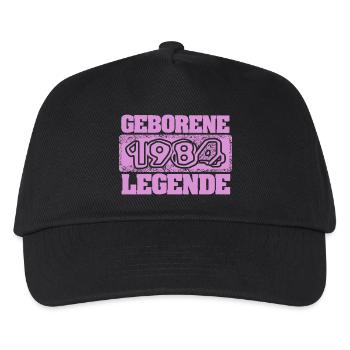 Legendary 1984 - Kids’ Baseball Cap - black - Front