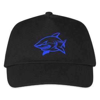 Shark Comic - Kids’ Baseball Cap - black - Front