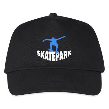 SKATEPARK - Kinder Basecap - Schwarz - Vorne