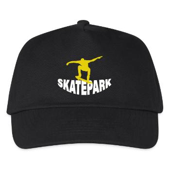 SKATEPARK - Kinder Basecap - Schwarz - Vorne