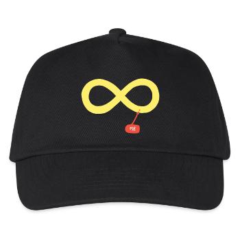 Ich und die Unendlichkeit - Kinder Basecap - Schwarz - Vorne