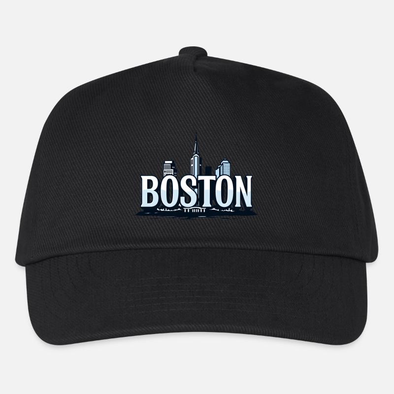 Boston – Wo Geschichte neu geschrieben wird! - Kinder Basecap - Schwarz