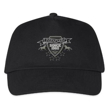 1960 - Kinder Basecap - Schwarz - Vorne