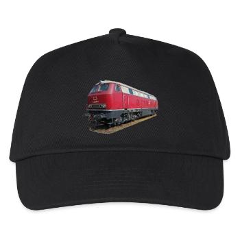 Locomotive DB216 - Kids’ Baseball Cap - black - Front