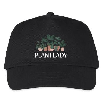 Plant Lady - Kids’ Baseball Cap - black - Front