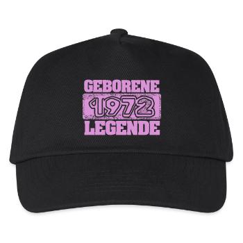 1972 - Kids’ Baseball Cap - black - Front