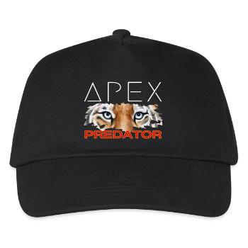 Apex Predator - Tiger Face Tee - Kids’ Baseball Cap - black - Front