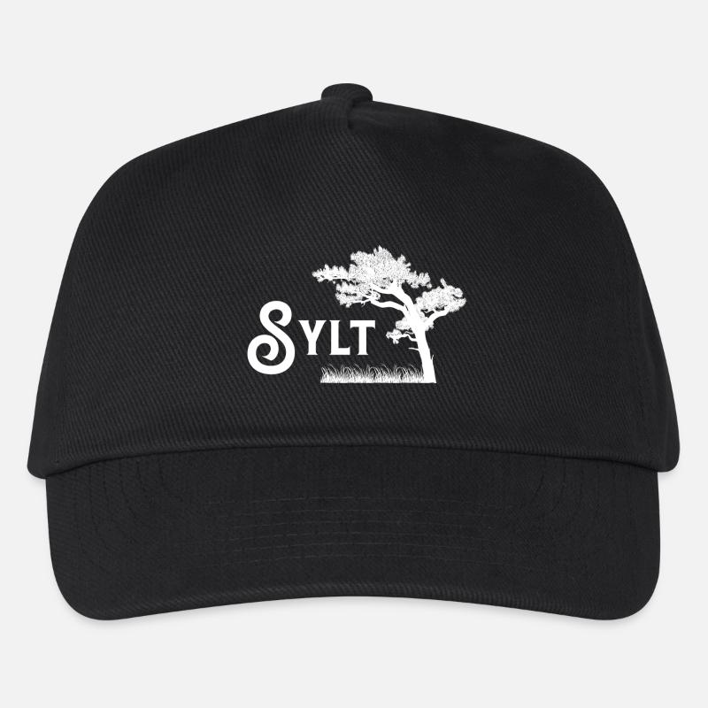 Sylt - Kinder Basecap - Schwarz