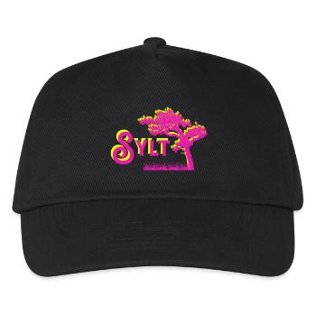 Sylt - Kinder Basecap - Schwarz - Vorne