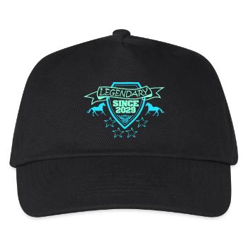Horse riding 2029 - Kids’ Baseball Cap - black - Front