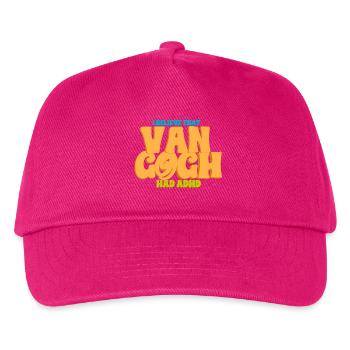 ADHD Van Gogh - Kids’ Baseball Cap - fuchsia - Front