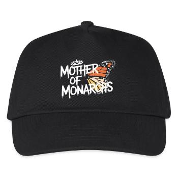 Splendeur fascinante du papillon monarque - Casquette de baseball Enfant - noir - Devant