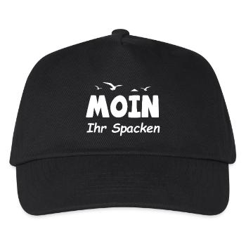 Moin 5 - Casquette de baseball Enfant - noir - Devant