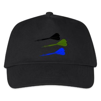 Darts - Kids’ Baseball Cap - black - Front
