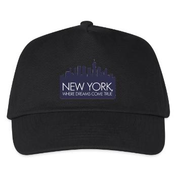 CITY WHERE DREAMS COME TRUE - Kids’ Baseball Cap - black - Front