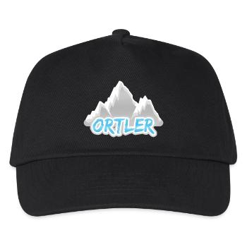 Mont Ortler - Casquette de baseball Enfant - noir - Devant