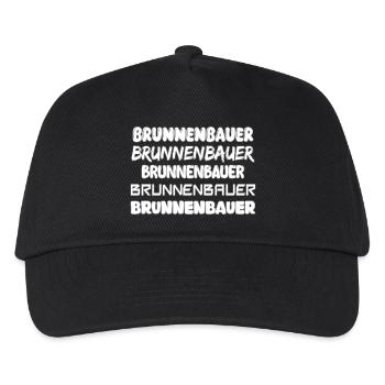 Job Well Builder - Kids’ Baseball Cap - black - Front