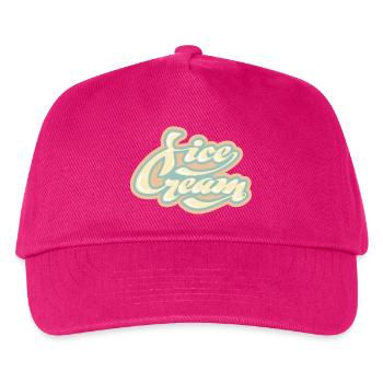 Tourbillon de glace - Casquette de baseball Enfant - fuchsia - Devant