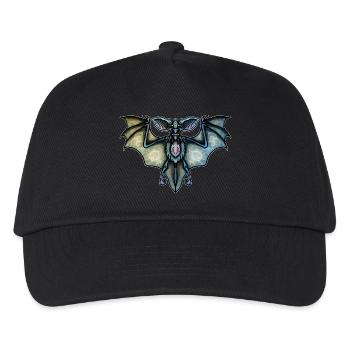 Bat - Kids’ Baseball Cap - black - Front