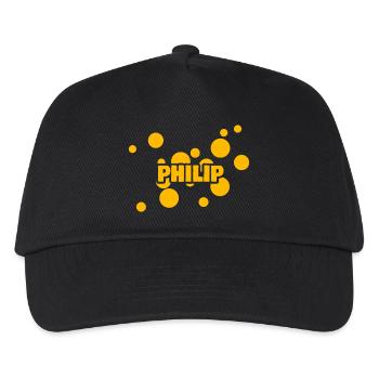 Philip Philip - Kinder Basecap - Schwarz - Vorne