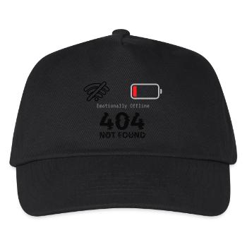 Emotionally Offline - Kinder Basecap - Schwarz - Vorne