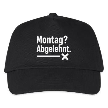 A visual foray - Kids’ Baseball Cap - black - Front