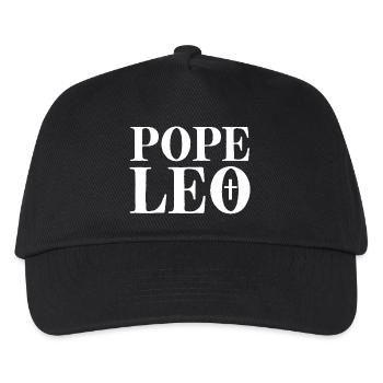 POPE Leo - Kinder Basecap - Schwarz - Vorne